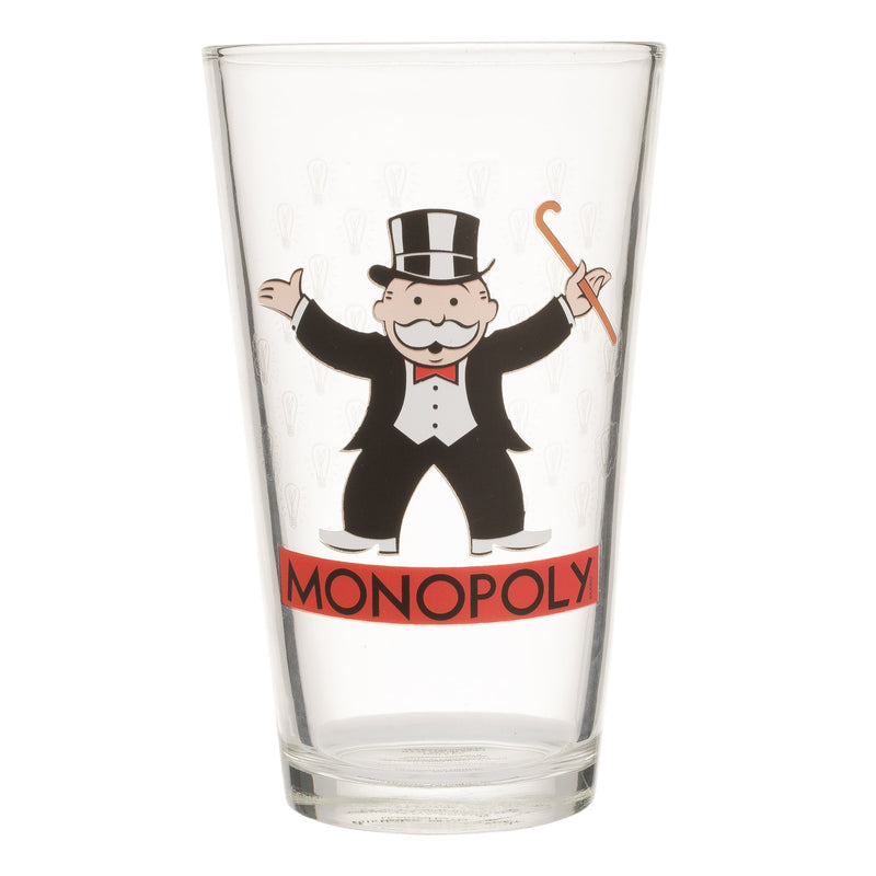 Vandor Hasbro Games 4 Piece 16 oz. Glass Set