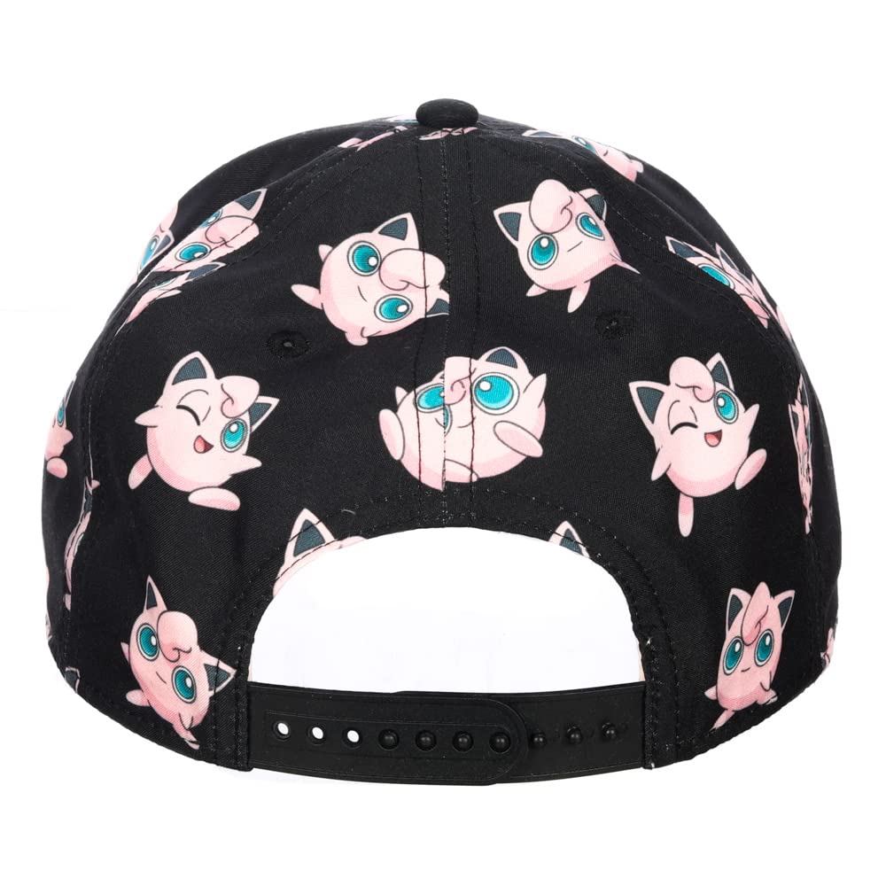 Pokemon Jigglypuff Allover Print Kids Baseball Cap Multicolored