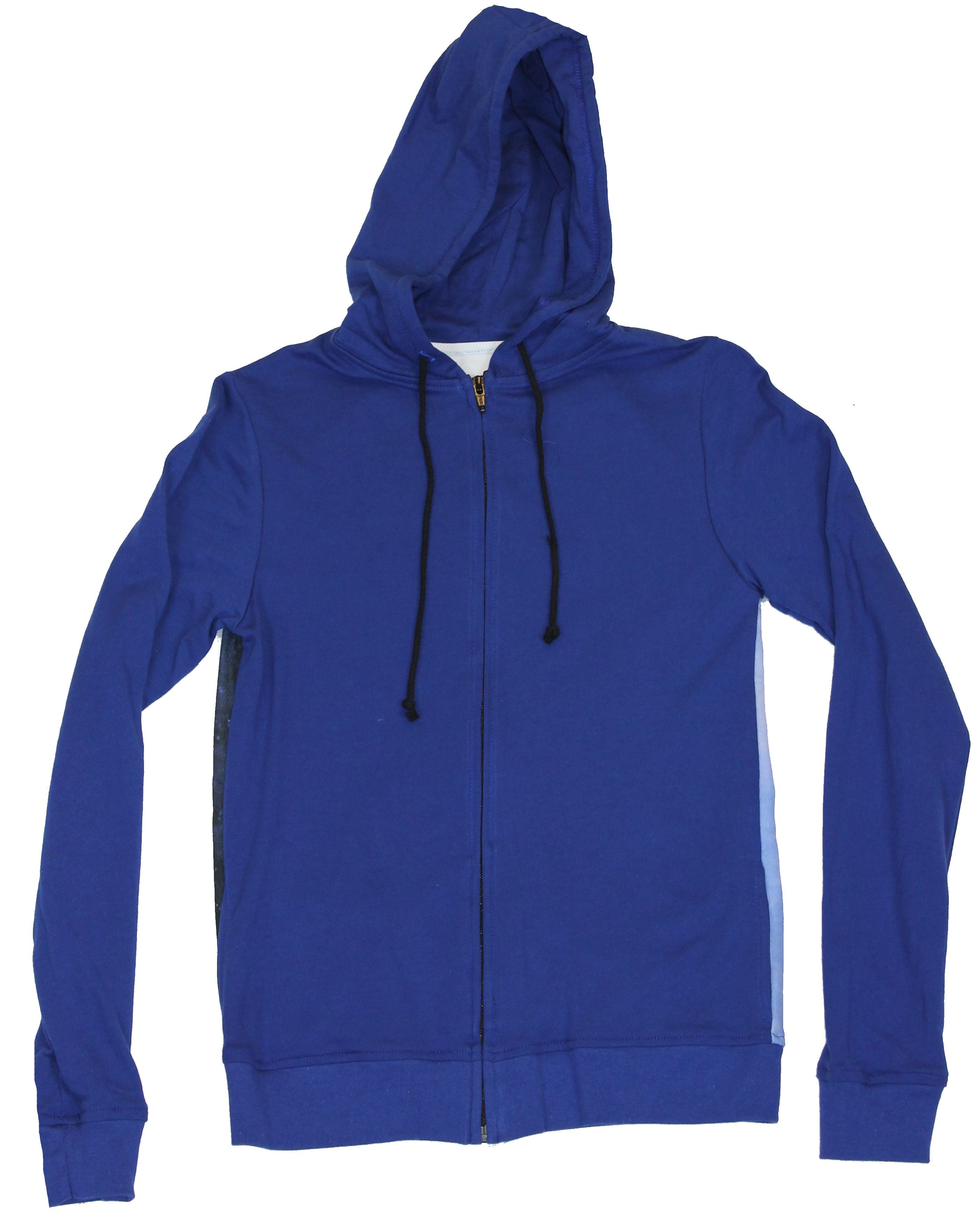 Doctor Who Girls Juniors Light Hoodie Sweatshirt - Plain Front Callbox Back