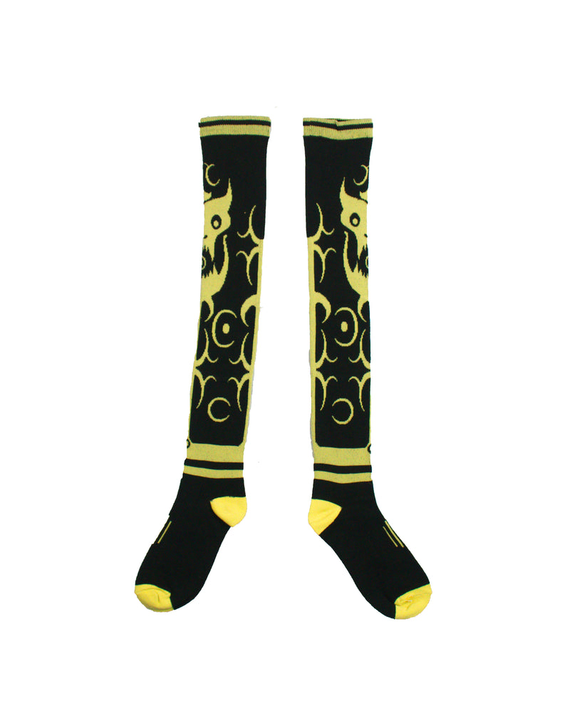 JINX Diablo III Mistress of Pain Thigh-High Socks, 1 Pair