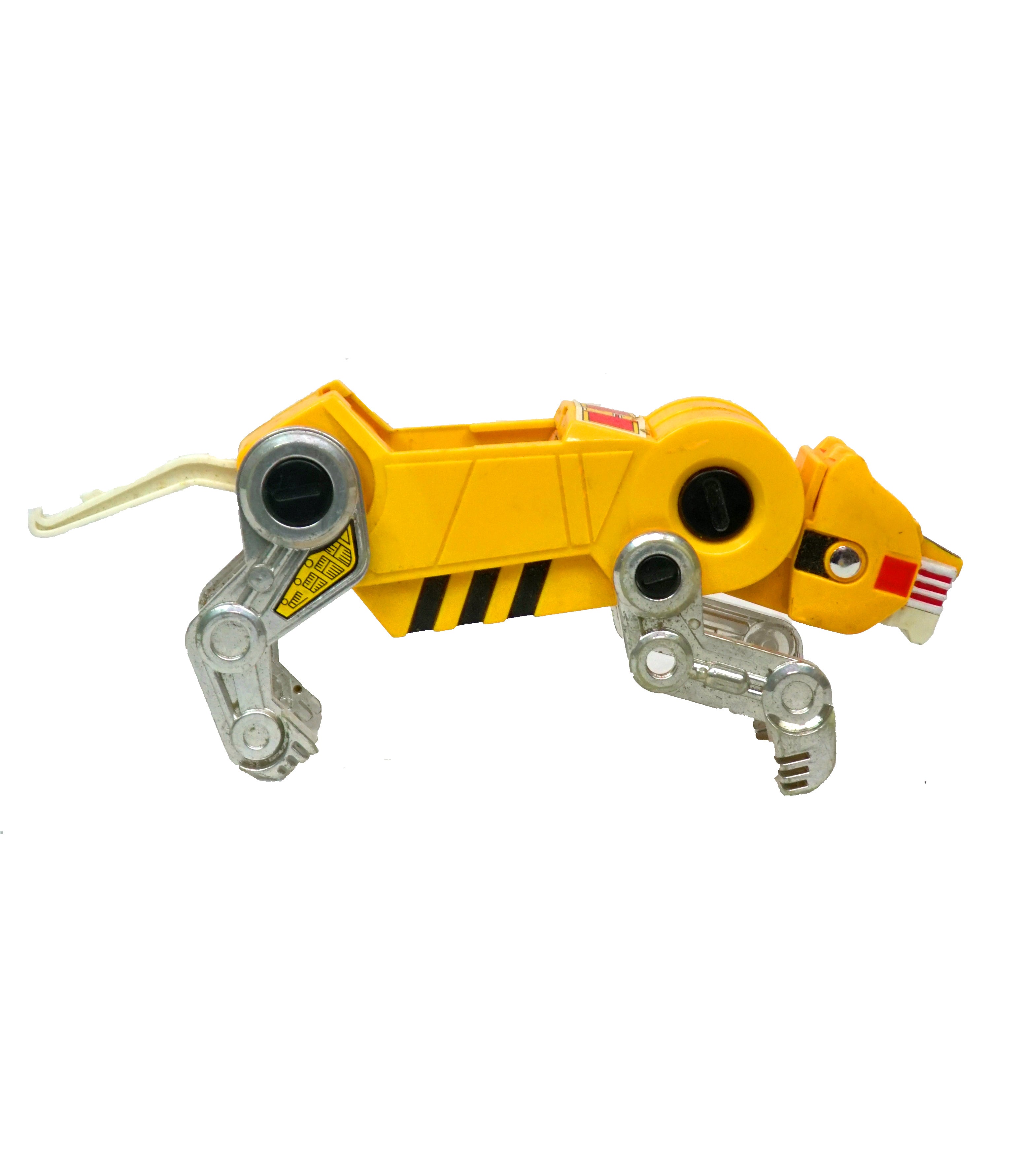 Vintage 1984 Panosh Place VOLTRON - Yellow Lion & HUNK Action Figure Pilot