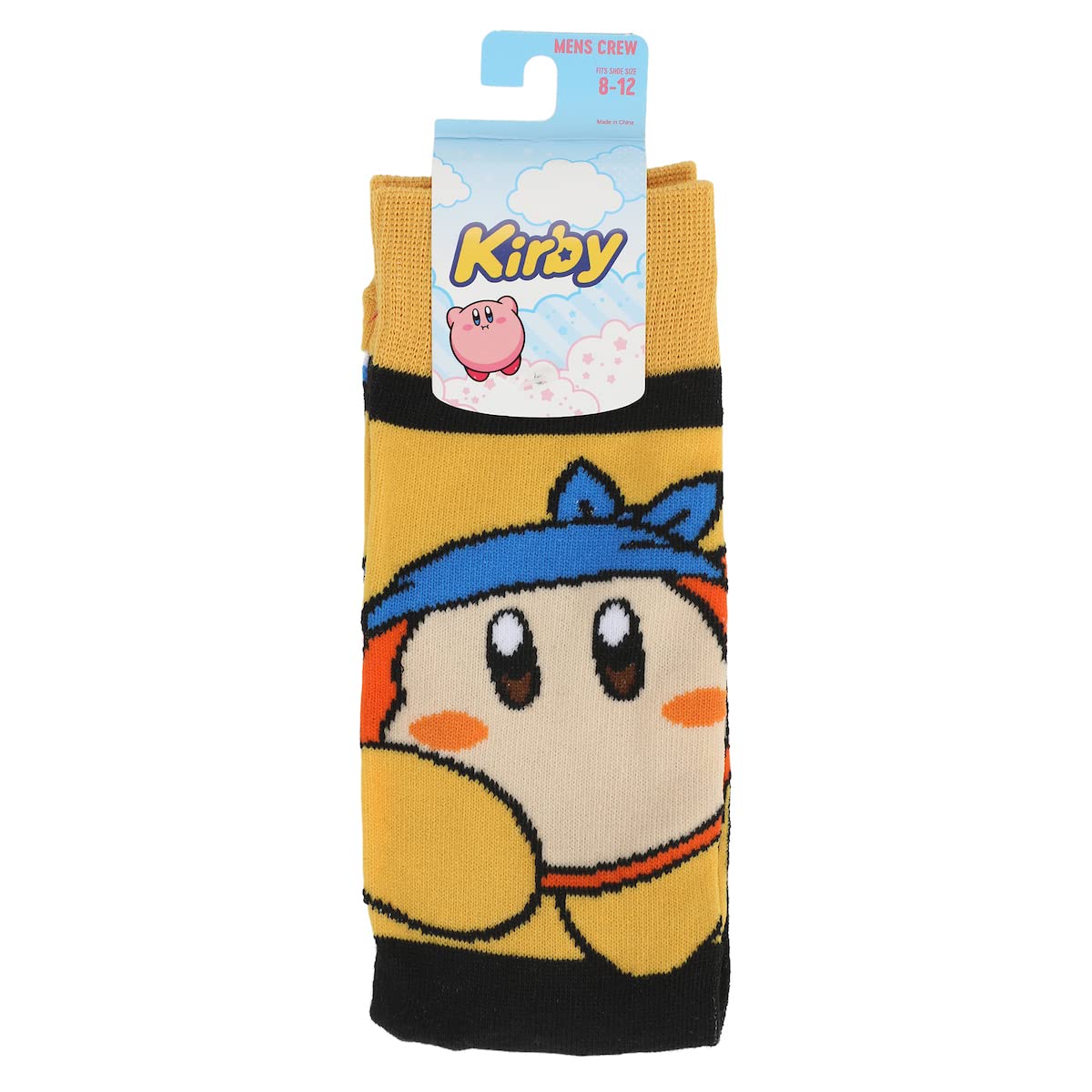 Bioworld Kirby Waddle Dee Men's Casual Crew Socks