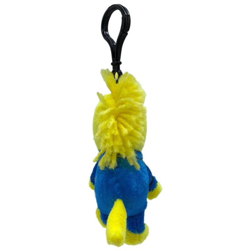 JINX Snoopy in Space Woodstock in Blue Astronaut Suit Clipsters Toy, 4-in Plush