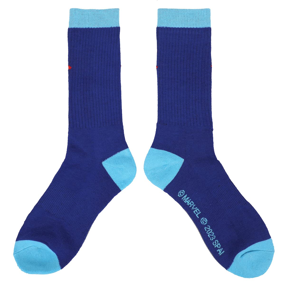 Bioworld Spider-Man Spider Logo Men's Athletic 3-Pack Crew Socks