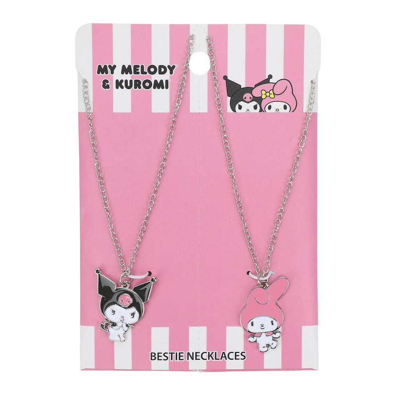 Bioworld My Melody & Kuromi 2-Pack Besties Necklace Set