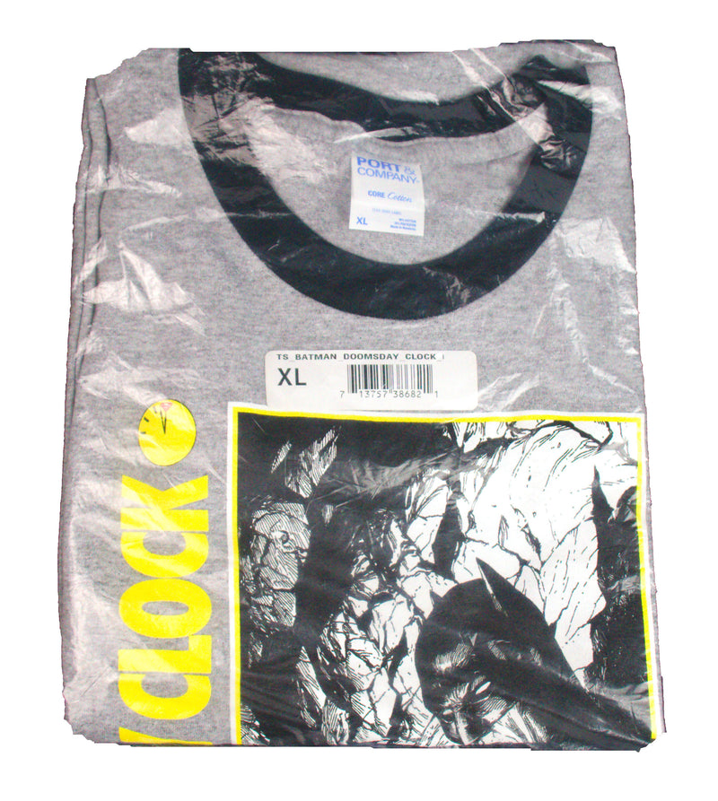 Graphitti Designs Batman Doomsday Clock Ringer NOS DEADSTOCK VINTAGE T-SHIRT NEW