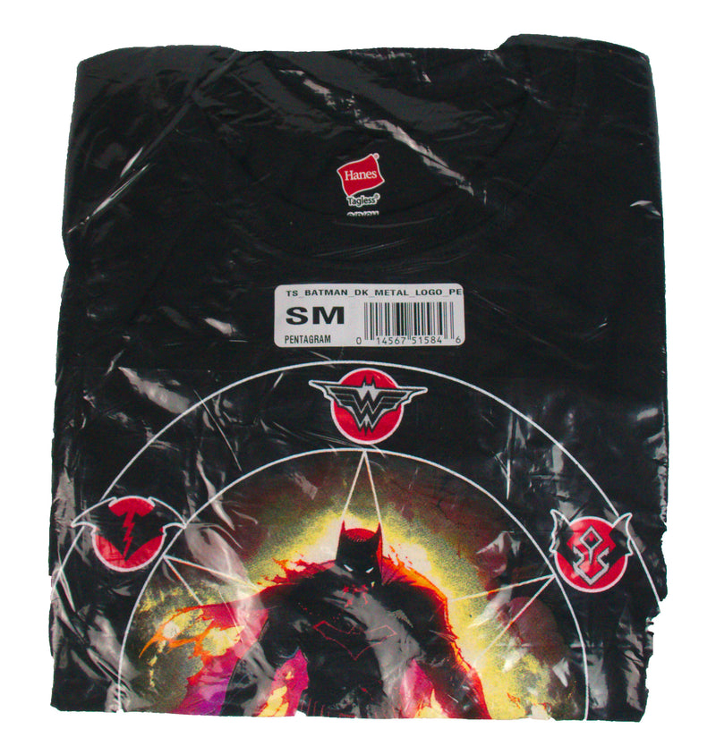 Graphitti Designs Batman Death Metal Pentagram DEADSTOCK VINTAGE T-SHIRT NOS