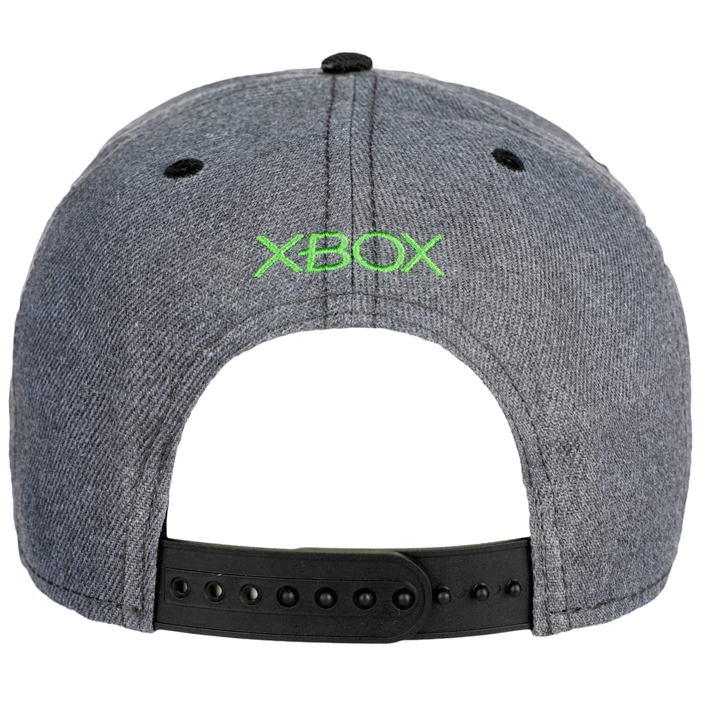 Bioworld Xbox 3D Embroidered Logo Snapback Hat Multicolored