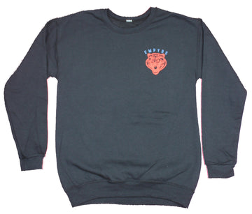 Empyre Mens Sweatshirt  - Tiger Lapel Tiger Earth Back Image