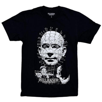 Hellraiser Inferno Mens T-Shirt - Welcome to hell Two Side Print