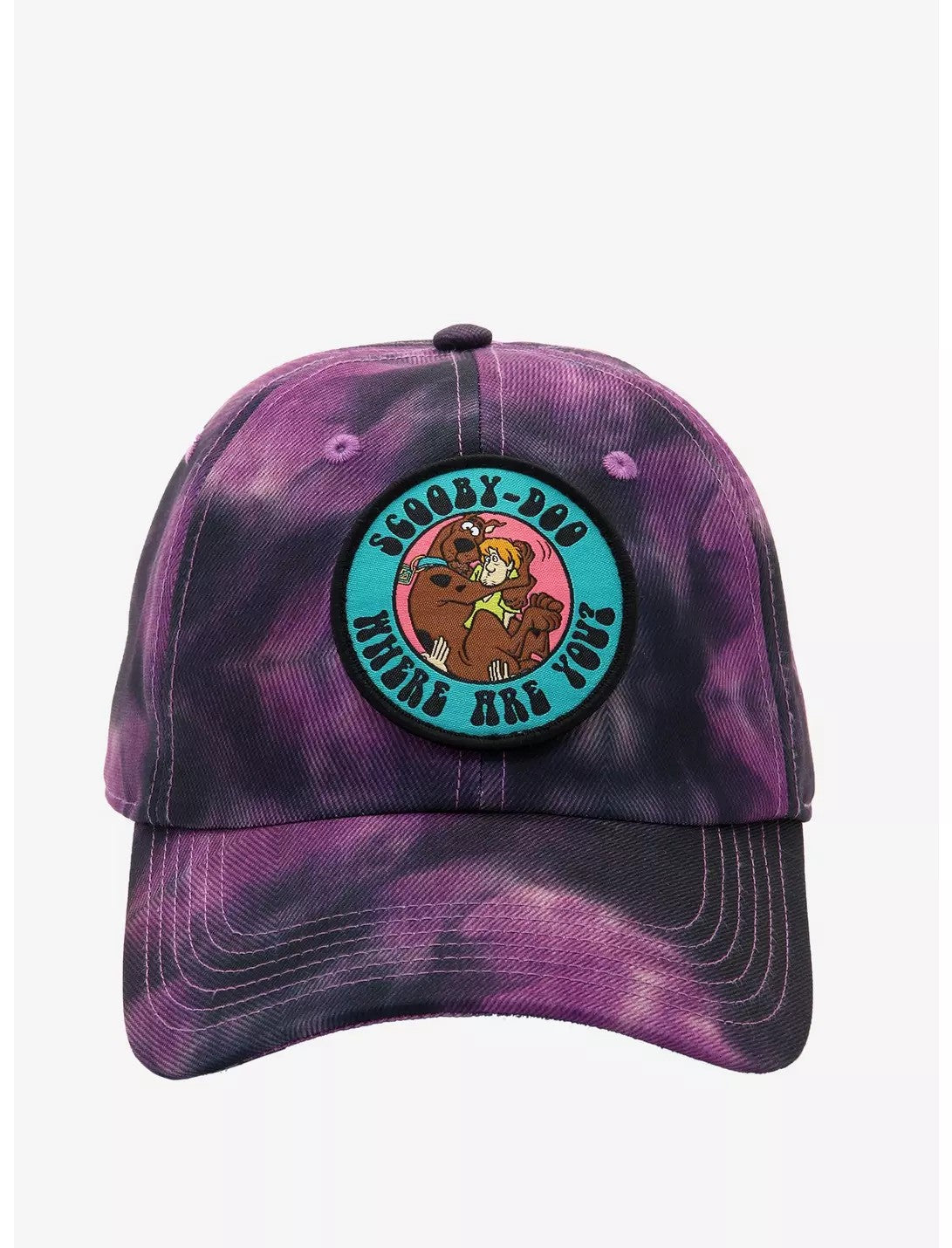 Scooby-Doo Purple Tie-Dye Dad Cap Adjustable Licensed
