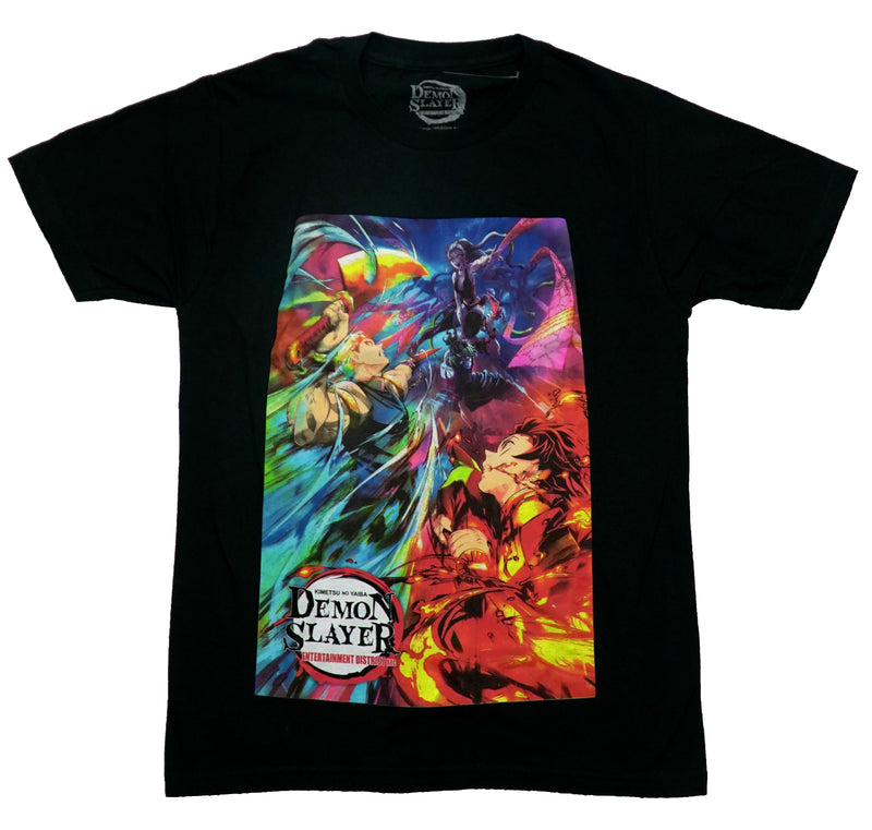 Demon Slayer Kimetsu Mens T-Shirt -No Yaiba Entertainment District ARC