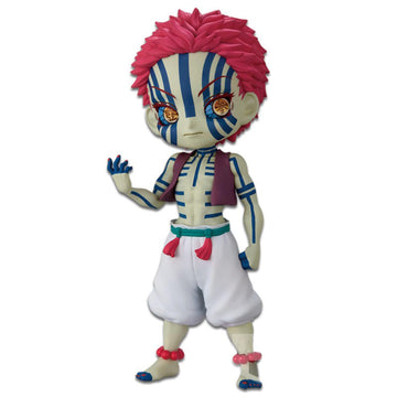 Banpresto - Demon Slayer Kimetsu no Yaiba Q posket Akaza Version A Figure BP17972 Multiple Colors