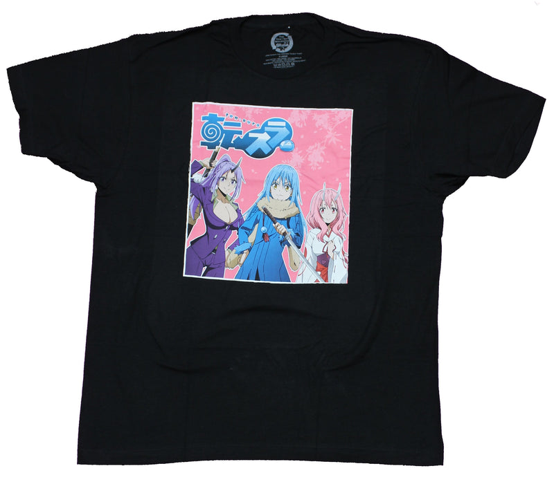 That Time I Got Reincarnated as A Slime Mens T-Shirt - Group Pink Box
