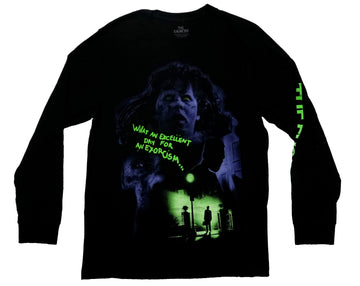 The Exorcist Mens Long SleeveT-Shirt - Excellent Day For An Exorcism Regan Back