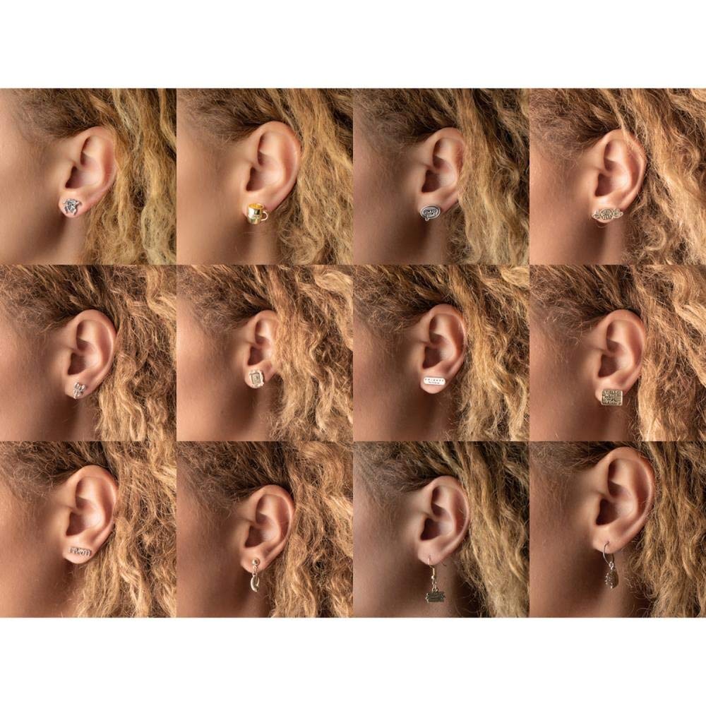 Friends Multi-Pack Womens Fashion Earrings