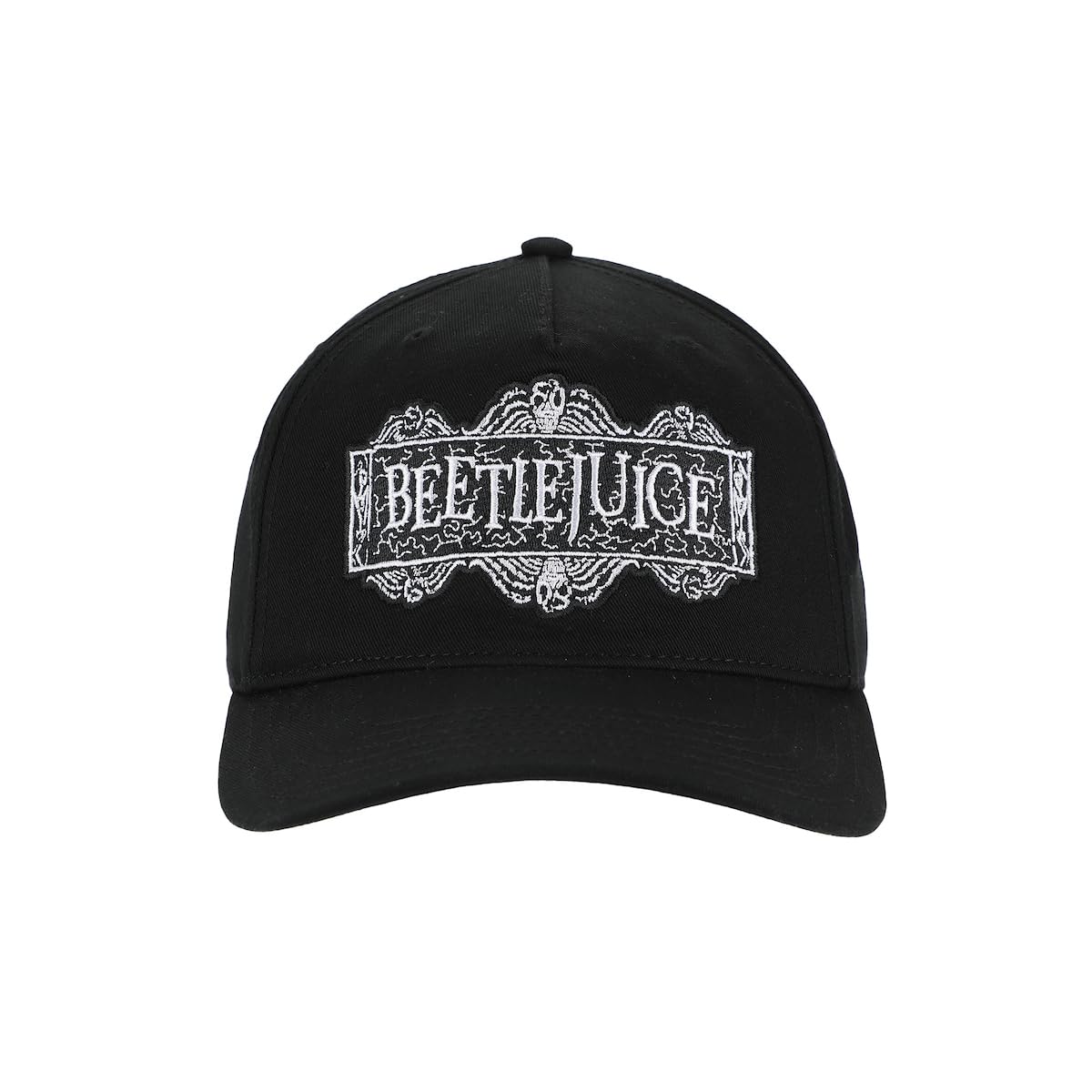 Bioworld Beetlejuice Movie Logo Black Snapback Hat