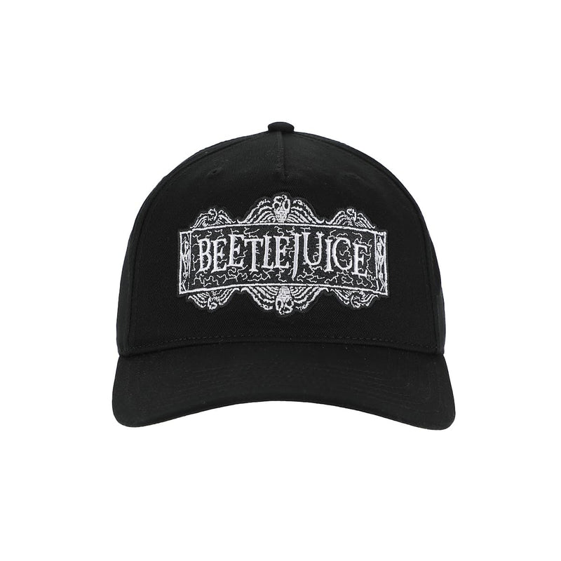 Bioworld Beetlejuice Movie Logo Black Snapback Hat