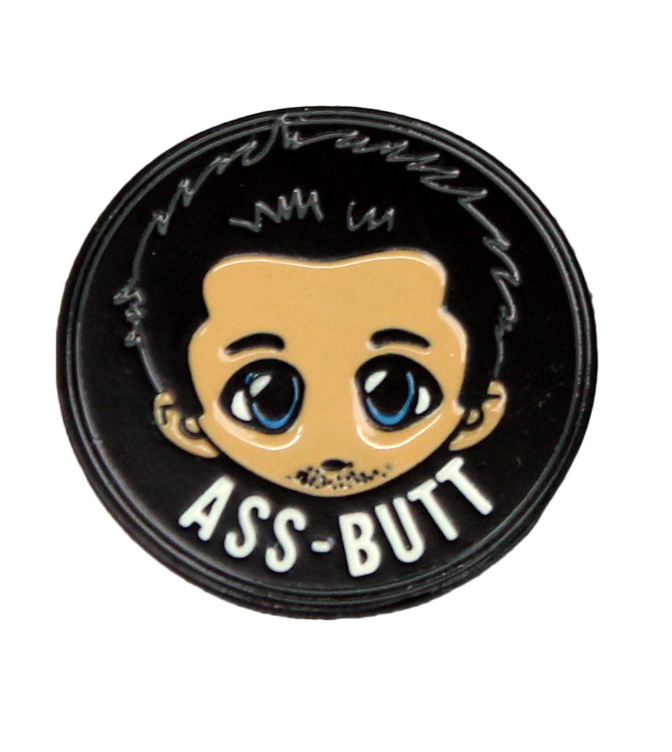 Supernatural 4 pc Lapel Pin Set W/ Sam Dean Bobby & Castiel Spewing Insults