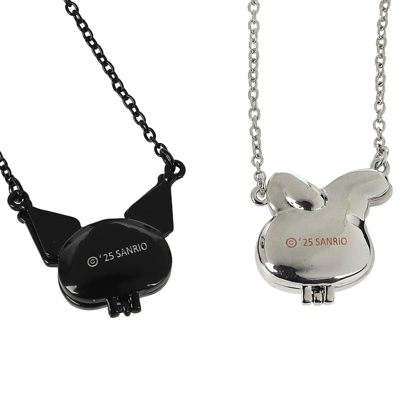 Bioworld Kuromi & My Melody 2-Piece Bestie Necklace Set