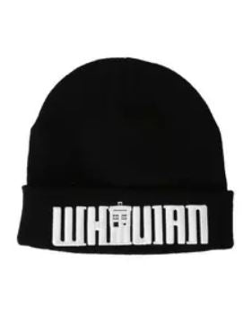 BBC Doctor Who Whovian Watchman Winter Knit Cap Beanie