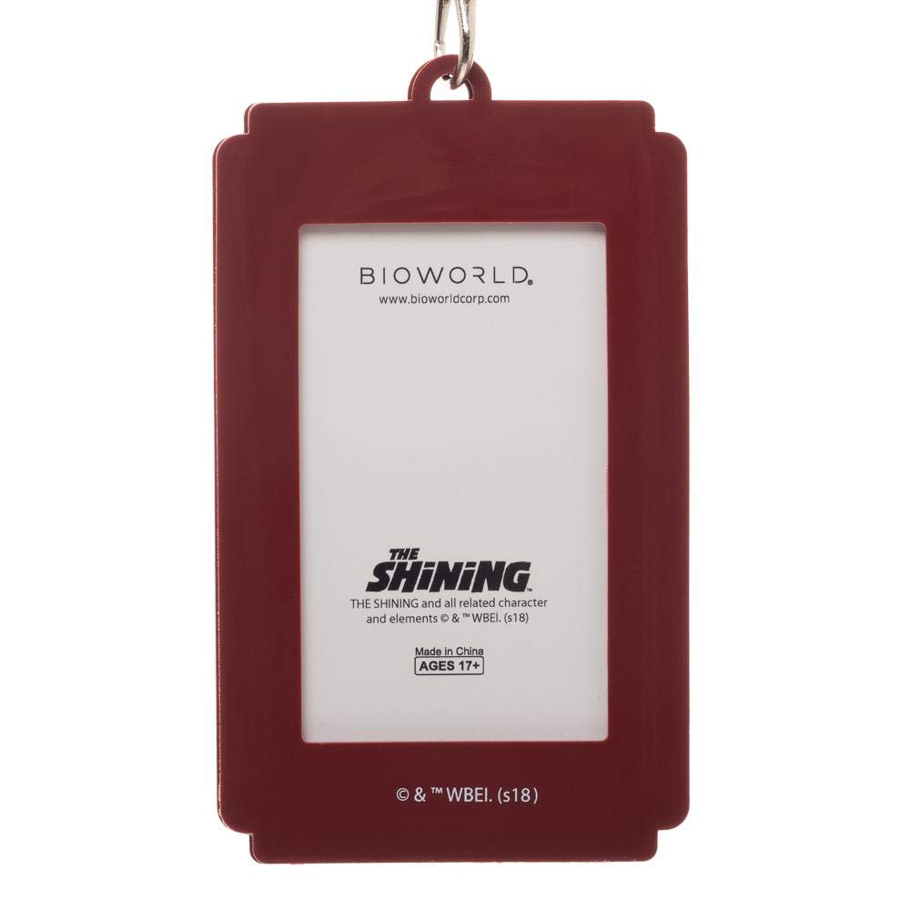 The Shining Lanyard with Molded Rubber VHS ID Badge Holder