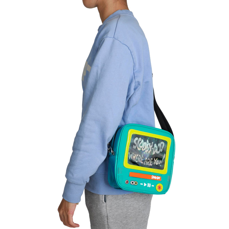 Scooby Doo Characters & Title Logo 19 CM Lenticular Women's TV Bag