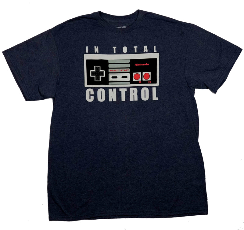 Nintendo Mens T-Shirt -  In Total Control Classic Controller