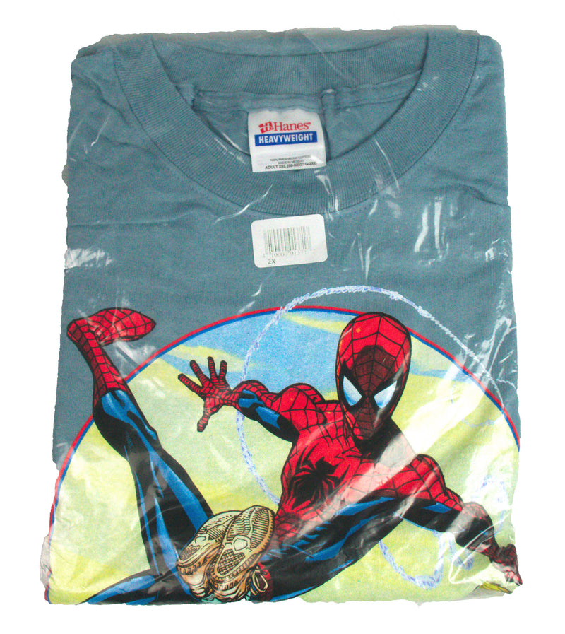 Graphitti Designs Spider-man JScott Campbell Swing DEADSTOCK VINTAGE T-SHIRT NOS