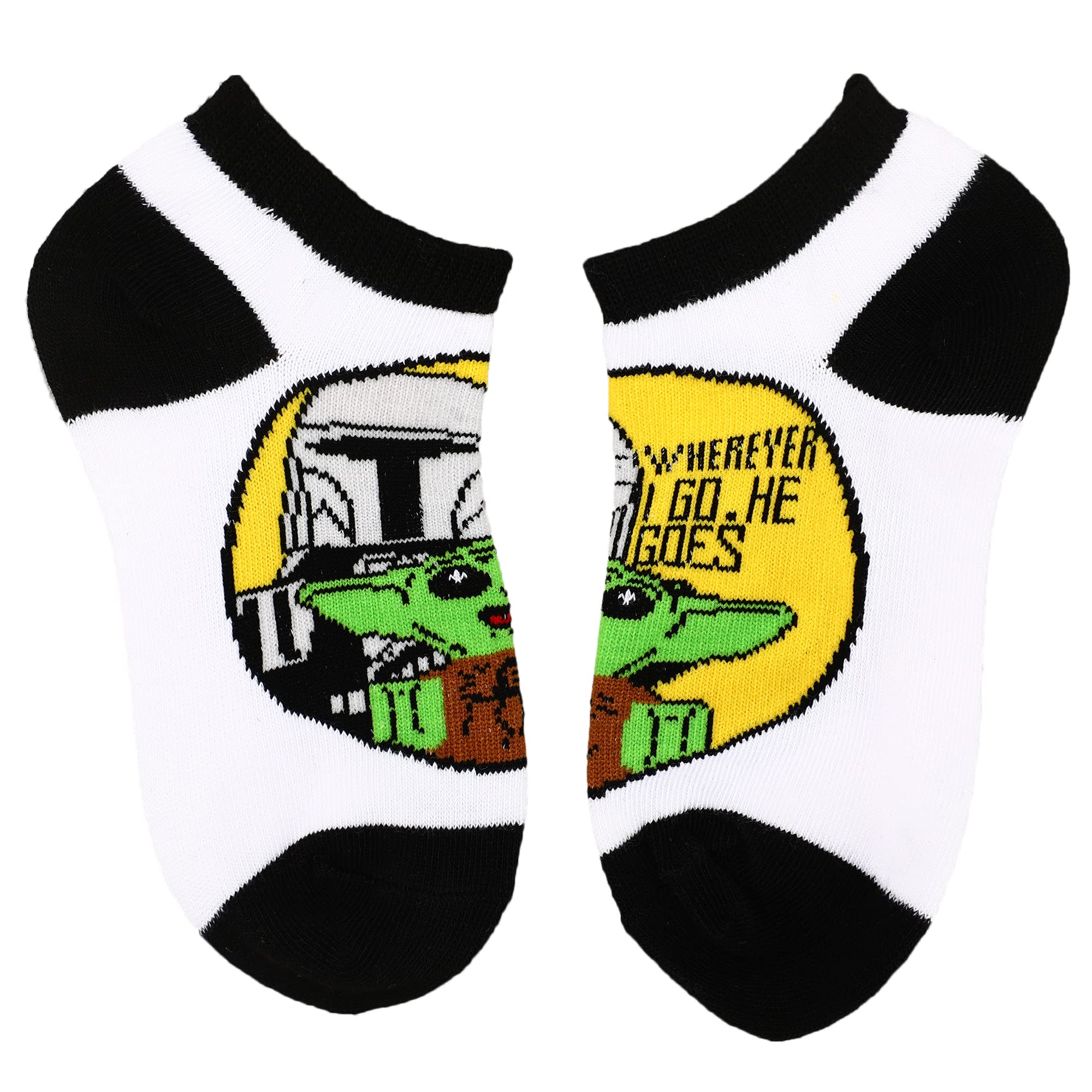 Lego X Star Wars Mandalorian Child & Mando Women's 6-Pack Ankle Socks