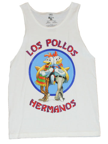 Breaking Bad Tank Top - Los Pollos Hermnos  Full Color Logo