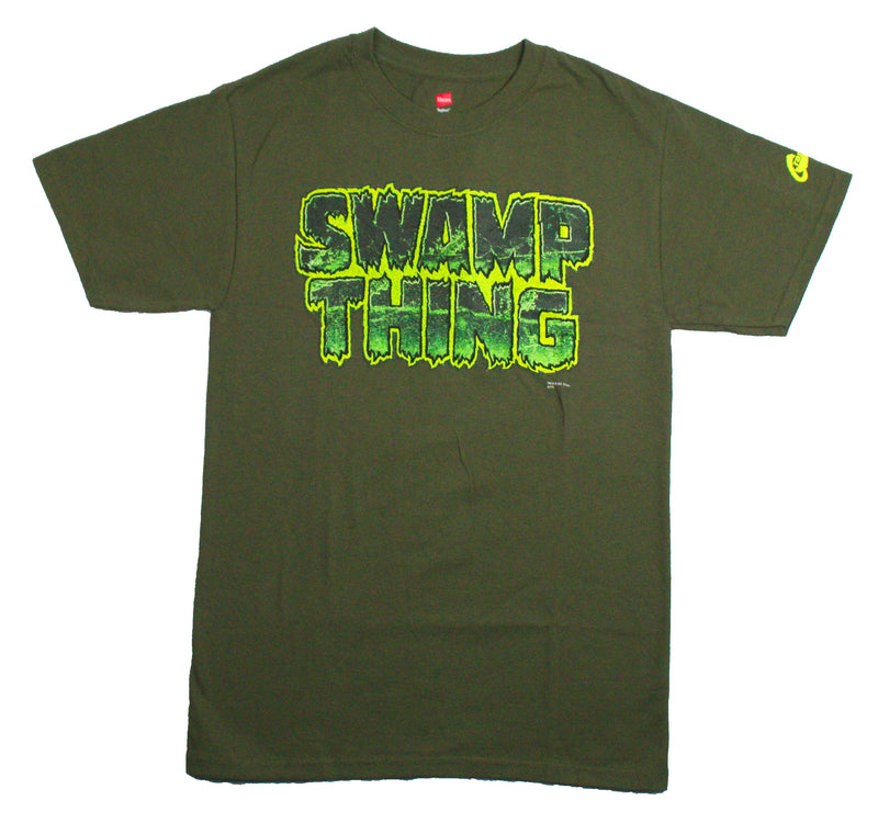 Graphitti Designs Swamp Thing Logo Art DEADSTOCK VINTAGE T-SHIRT