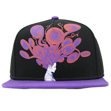 Ripple Junction Uzumaki Medusa Curls Explosion Adjustable Snapback Hats