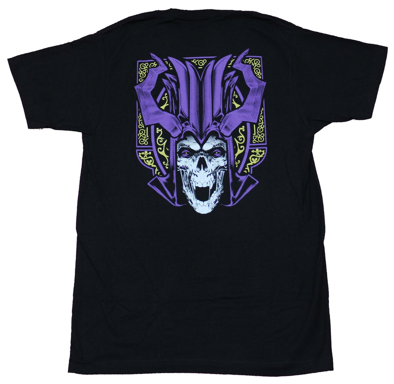 Dungeons & Dragons Mens Long Sleeve T-Shirt - Ampersand Logo Giant Lich Back