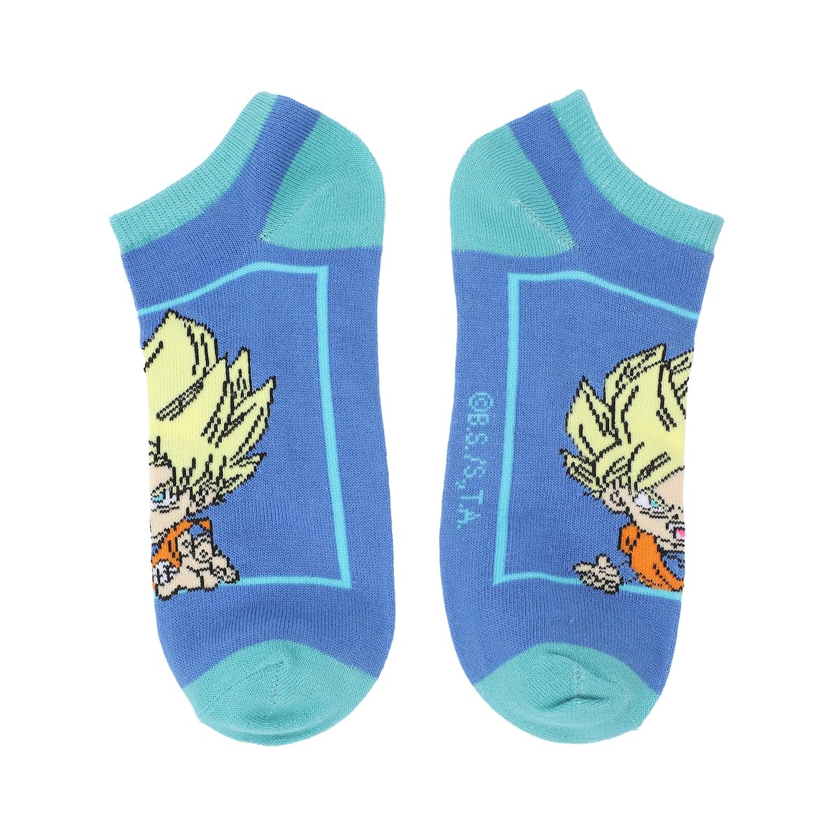 Dragon Ball Super Goku Saiyan Transformations Adult 5-Pair Ankle Socks