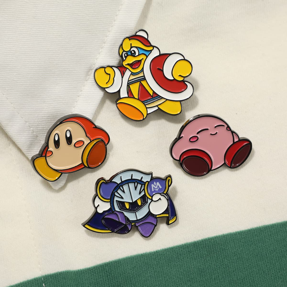 Kirby Characters Lapel Pin Set (Set of 4)