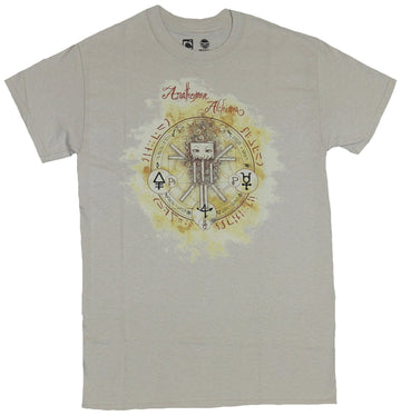 Minecraft Mens T-Shirt - Anathomen Alchimia Vitruvian Man Image