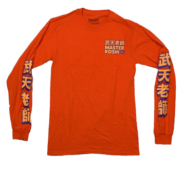 Dragon Ball Z Mens Long Sleeve T-Shirt - Master Roshi Kanji Logo Roshi