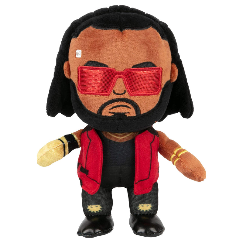 JINX Cyberpunk 2077 M8Z Dexter Deshawn Plush Stuffed Toy, Multi-Colored 8.75"