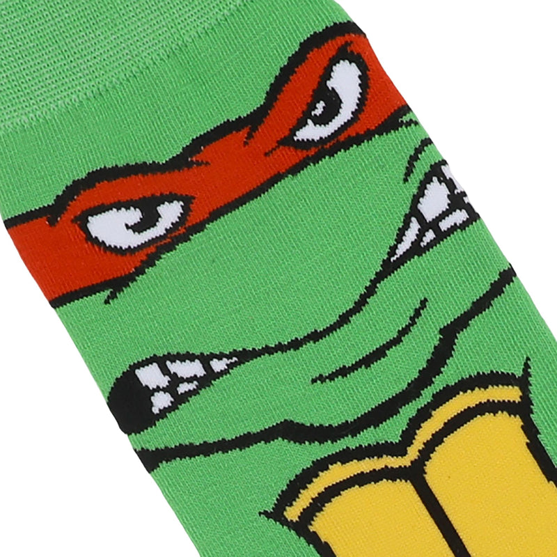 Bioworld Teenage Mutant Ninja Turtles Animigos Men’s Crew Socks