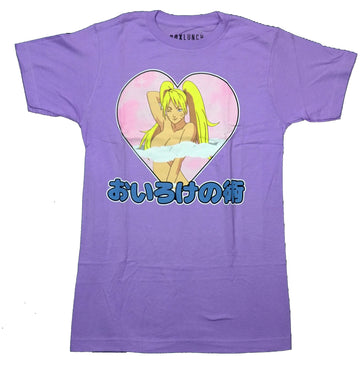 Naruto Shippuden Mens T-Shirt -Sexy Jitsu In Pink Heart