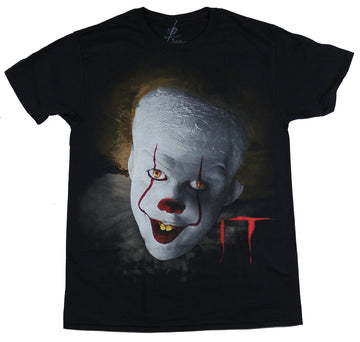 IT Stephen King's Mens T-Shirt - Big Pennywise Face