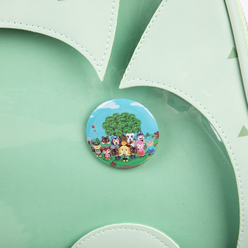 Animal Crossing Leaf Ita Mini Backpack with Removable Pin