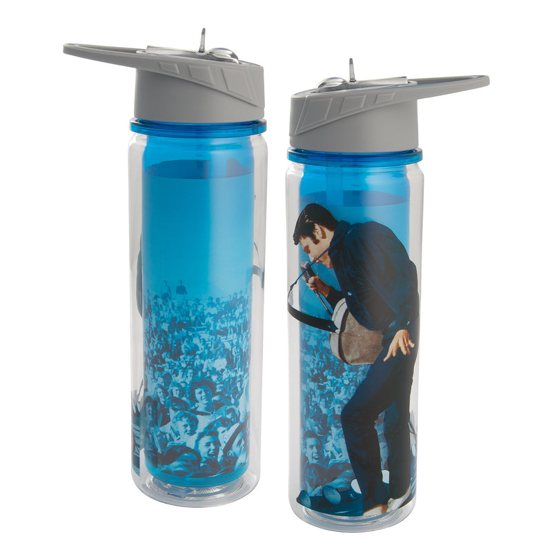 Vandor 47175 Elvis Presley 18 oz. Tritan Water Bottle, 1 Count (Pack of 1)