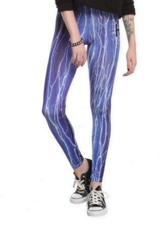 AC/DC Lightning Leggings