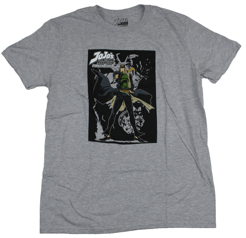 Jojo's Bizarre Adventure Stardust Warriors Mens T-Shirt - Standing Proud Iamge