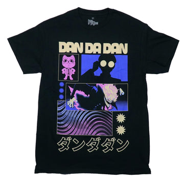 DanDaDan Mens T-Shirt  - Purple Blue Boxed Images