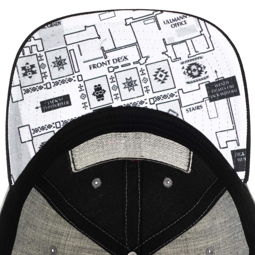 Bioworld The Shining Horror Movie Twins Grey Snapback Hat