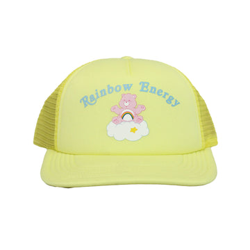 Care Bears Adjustable Trucker Hat Rainbow Energy One Size Fits Most