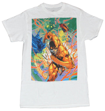 Reverse Flash (DC Comics) Mens T-Shirt  - Running Through Chaos Image